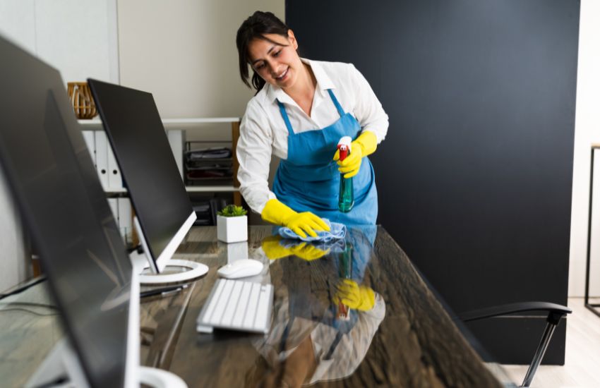 Desk cleaning Services In Woodland Hills CA